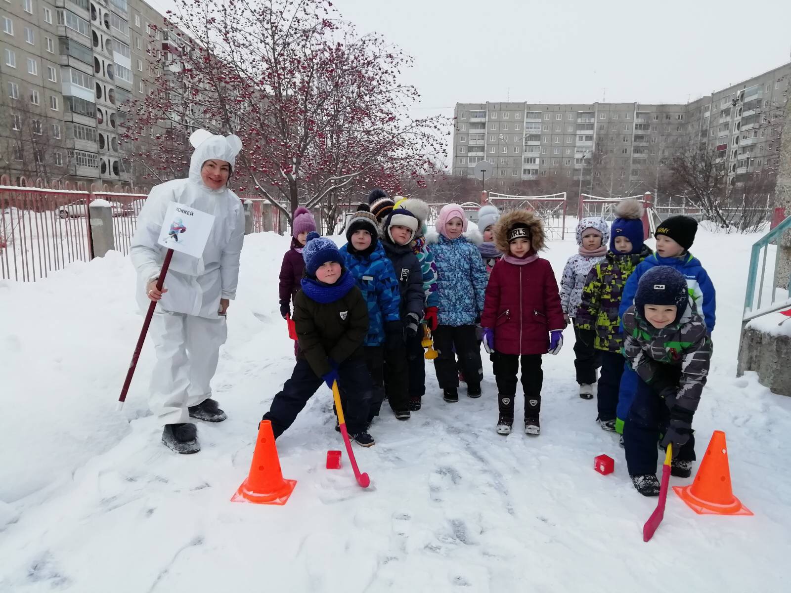 Зимние забавы в детских садах на ГГМ